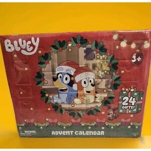 2025 Bluey Christmas Advent Calendar  With 24 Gifts‎ NEW SEALED